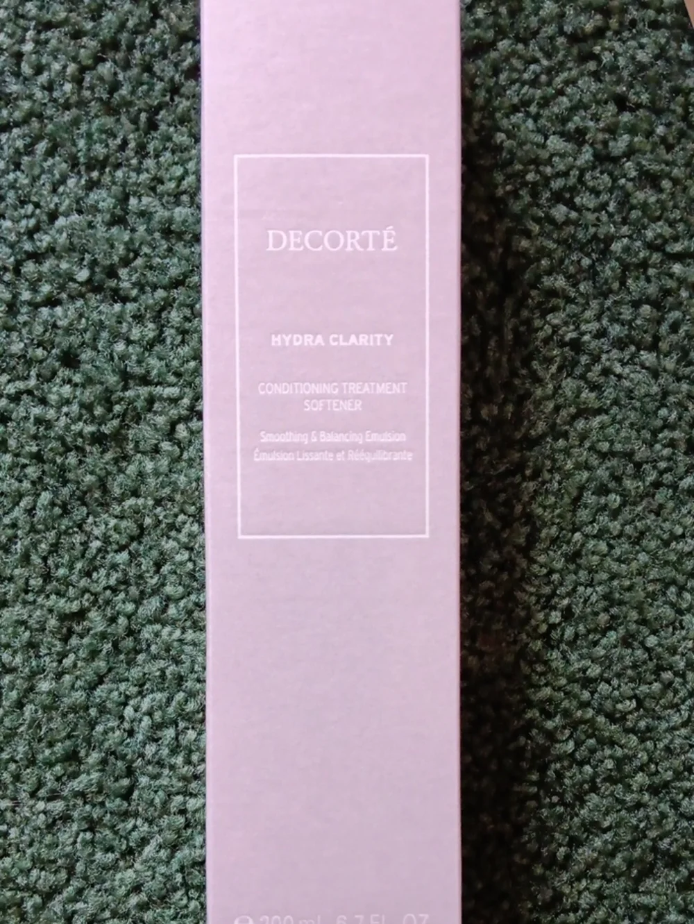 Decorté Hydra Clarity Conditioning Treatment Softener 6.7oz.New Sealed